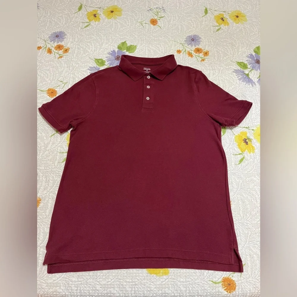 (24) French Toast Burgundy Polo Shirt